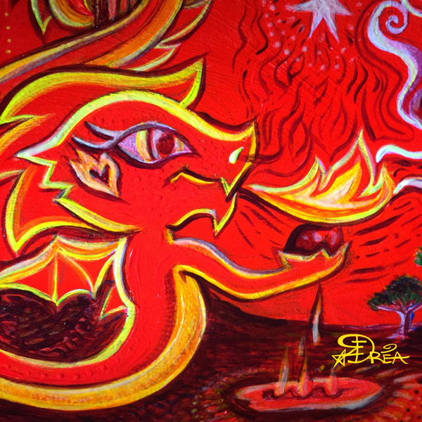 Dragons Blood Dragon Close up