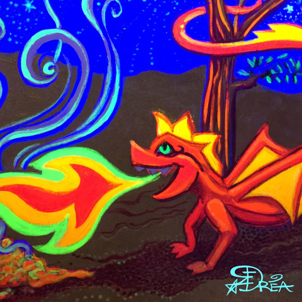 Myrrh Dragon Close up