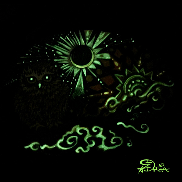 Great Horned Owlet Glow