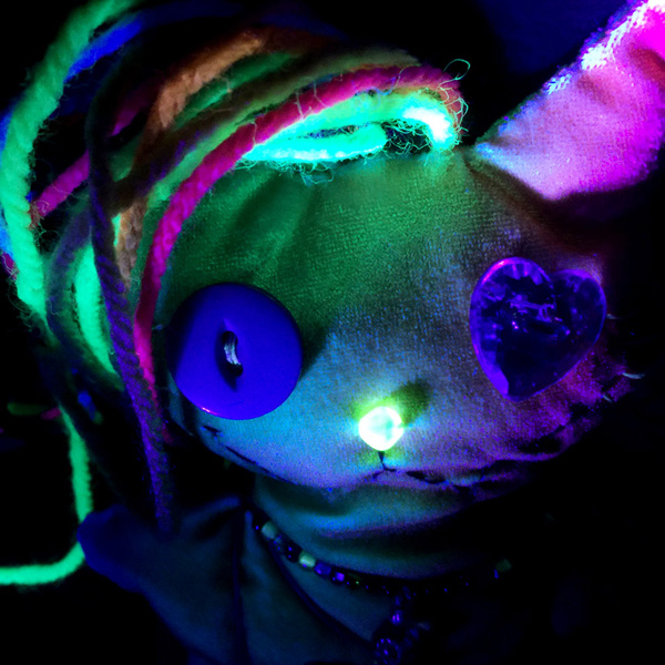 Voodoo Kitty close up