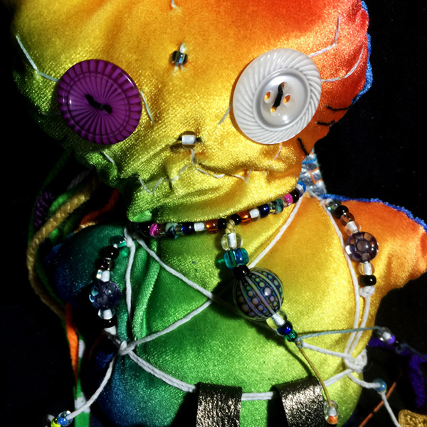 Voodoo Kitty close up