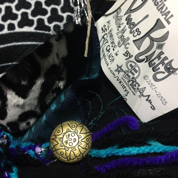 Voodoo Kitty close up tail end