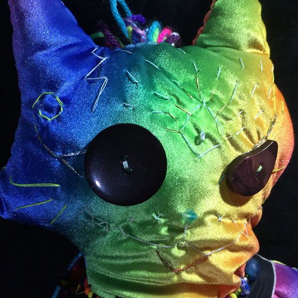Voodoo Kitty close up