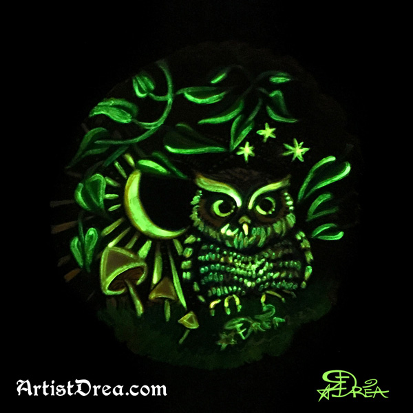 Western Screech Owl Glow