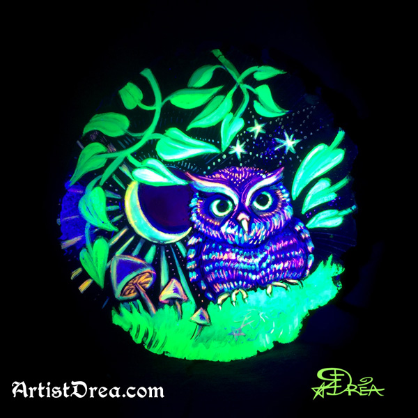 Western Screech Owl UV