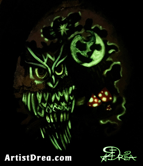 Great Horned Owl Glow