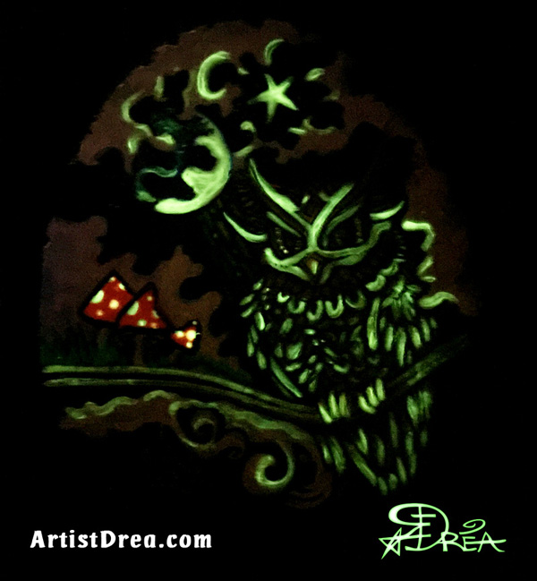 Great Horned Owl Glow